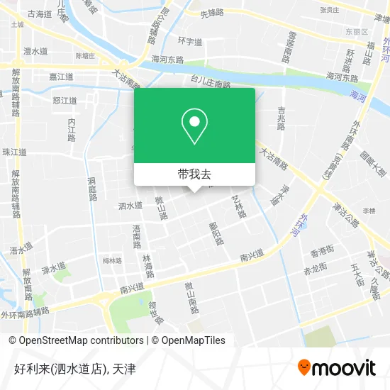 好利来(泗水道店)地图