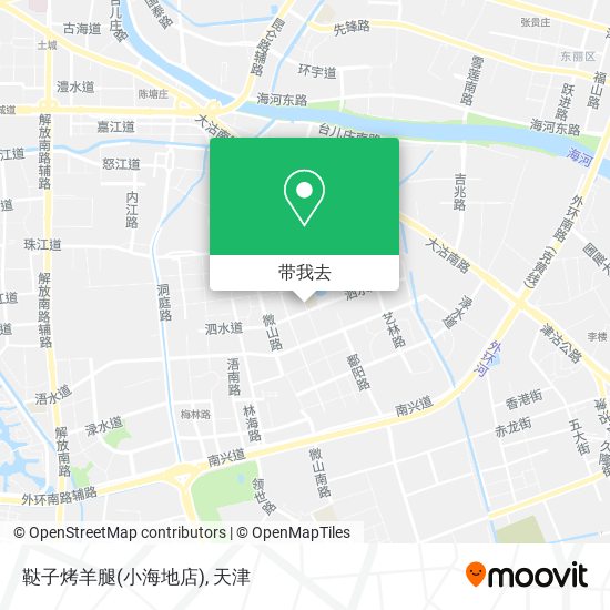 鞑子烤羊腿(小海地店)地图