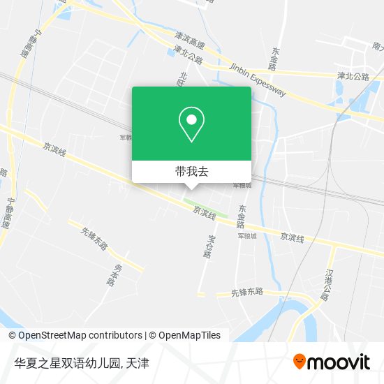 华夏之星双语幼儿园地图