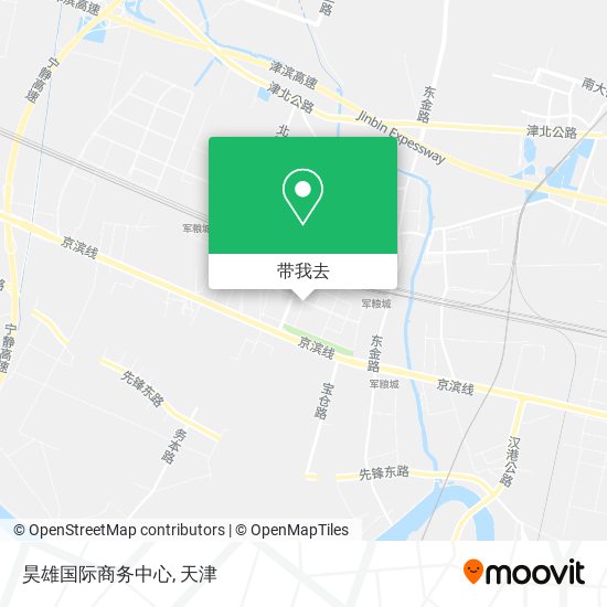 昊雄国际商务中心地图