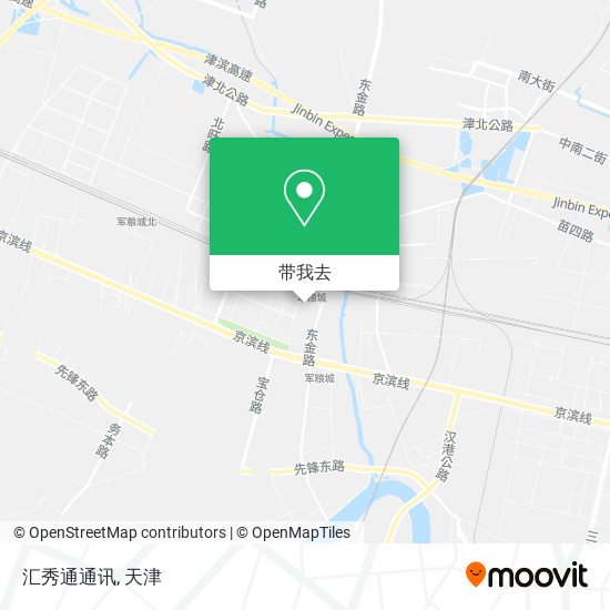 汇秀通通讯地图
