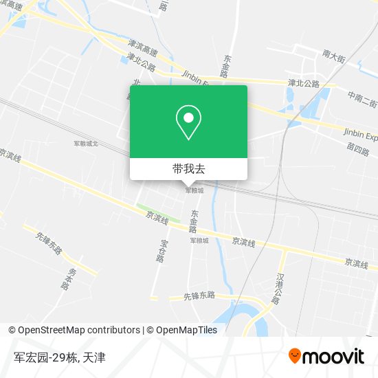 军宏园-29栋地图
