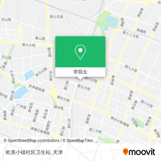 欧美小镇社区卫生站地图