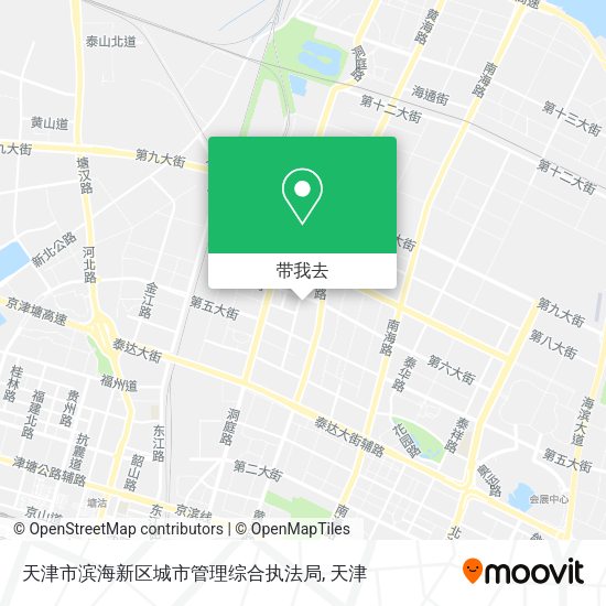 天津市滨海新区城市管理综合执法局地图