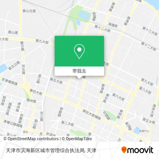 天津市滨海新区城市管理综合执法局地图