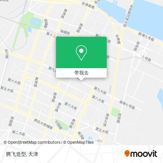 腾飞造型地图