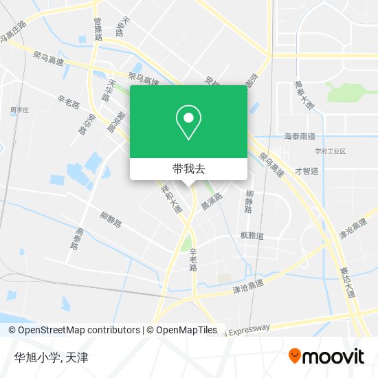 华旭小学地图