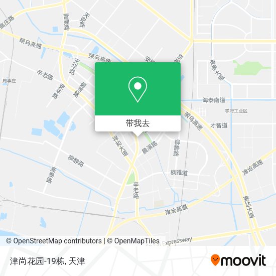 津尚花园-19栋地图