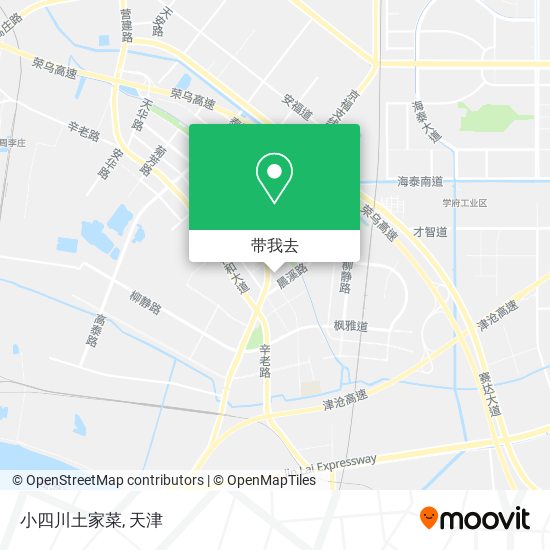 小四川土家菜地图