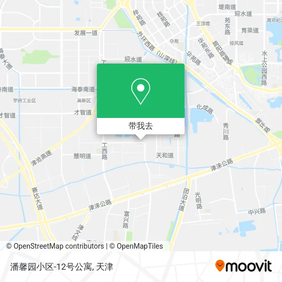 潘馨园小区-12号公寓地图