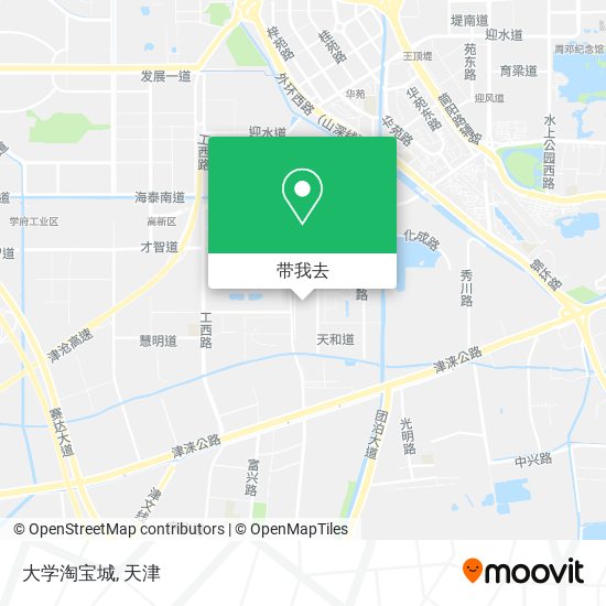 大学淘宝城地图
