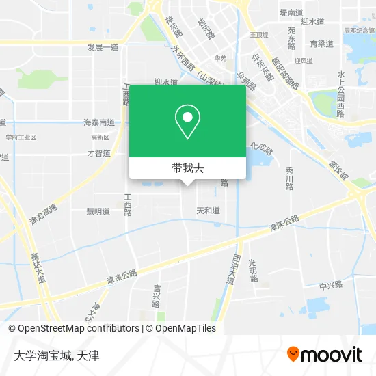 大学淘宝城地图