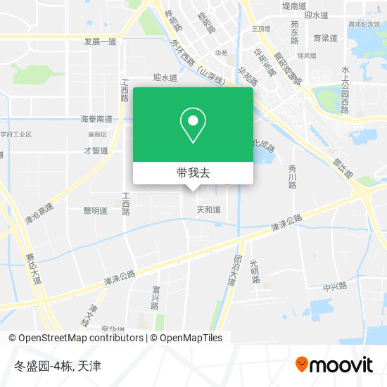 冬盛园-4栋地图