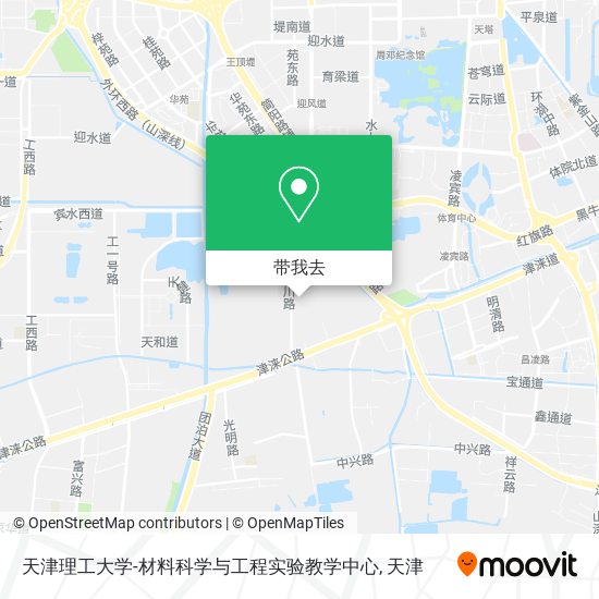 天津理工大学-材料科学与工程实验教学中心地图