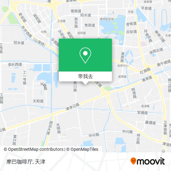 摩巴咖啡厅地图