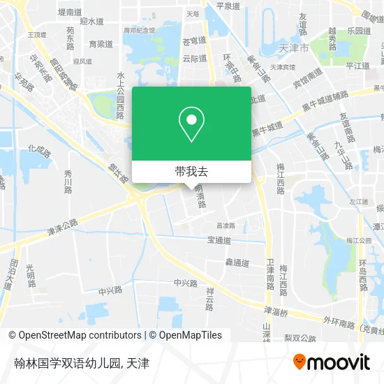 翰林国学双语幼儿园地图
