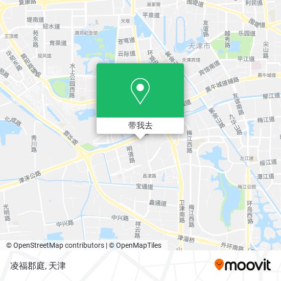 凌福郡庭地图