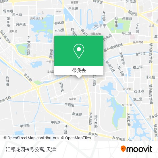 汇颐花园-9号公寓地图