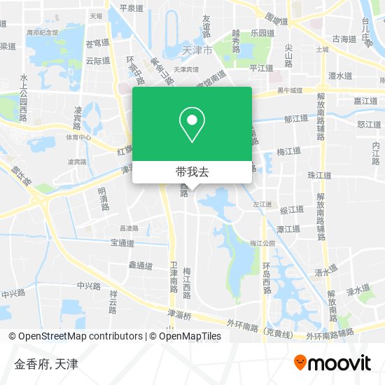 金香府地图