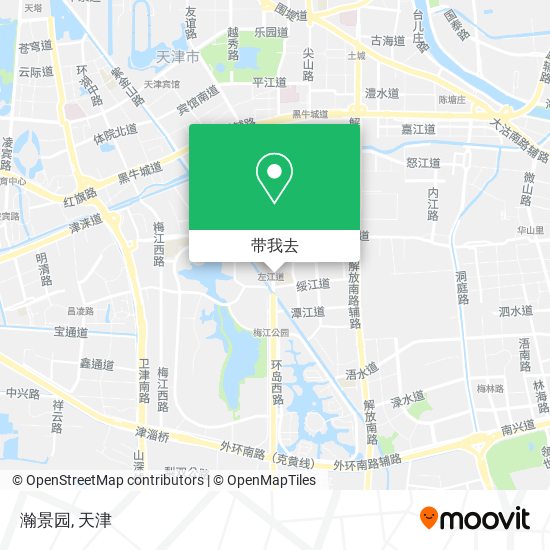 瀚景园地图