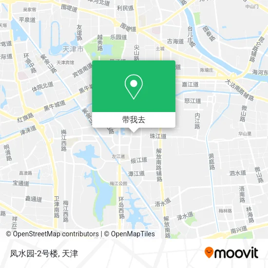 凤水园-2号楼地图