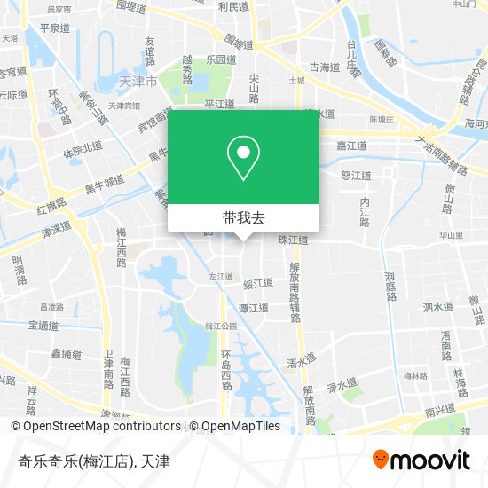 奇乐奇乐(梅江店)地图
