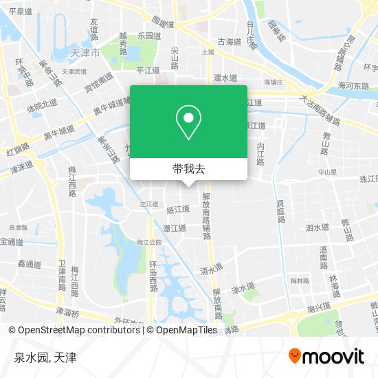 泉水园地图