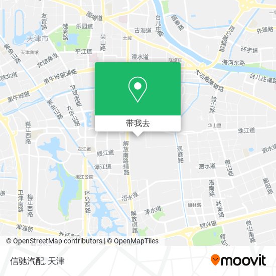 信驰汽配地图