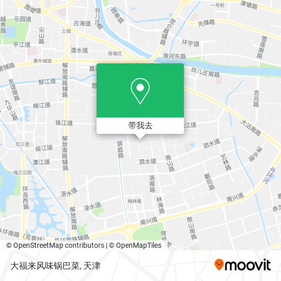 大福来风味锅巴菜地图