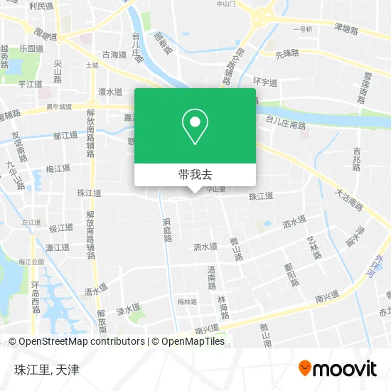 珠江里地图