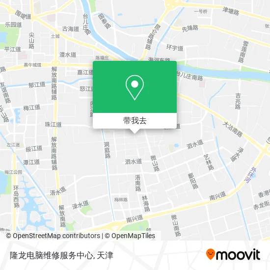 隆龙电脑维修服务中心地图