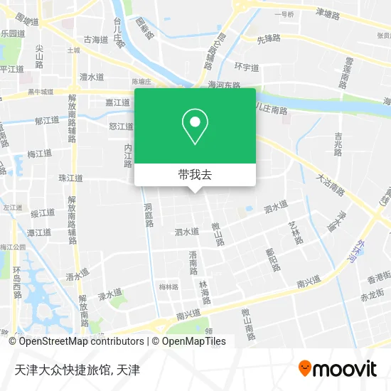 天津大众快捷旅馆地图