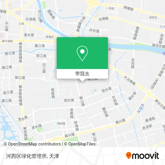 河西区绿化管理所地图