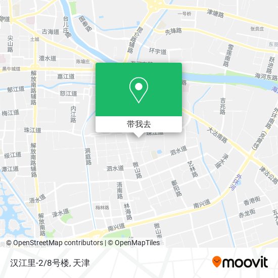 汉江里-2/8号楼地图