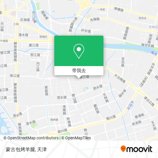 蒙古包烤羊腿地图