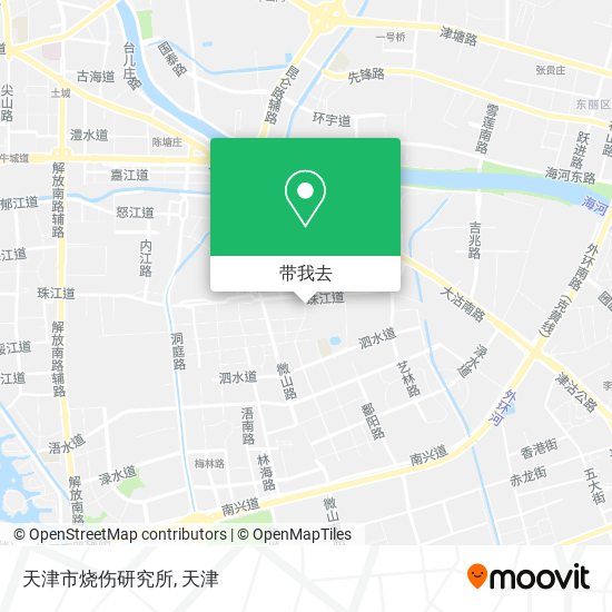 天津市烧伤研究所地图