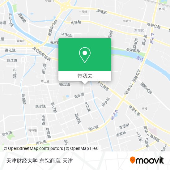 天津财经大学-东院商店地图