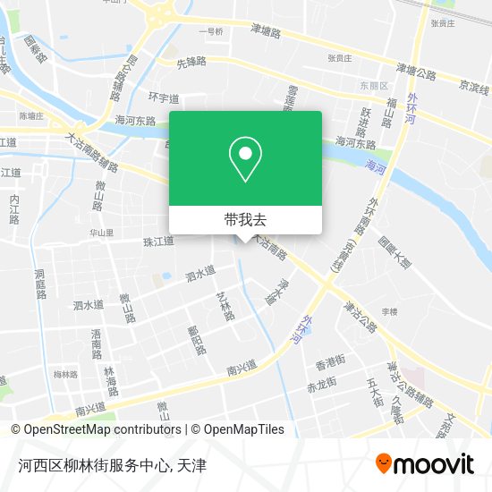 河西区柳林街服务中心地图