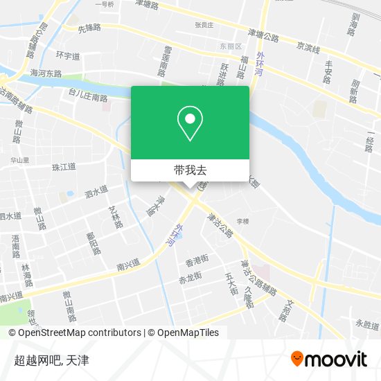 超越网吧地图