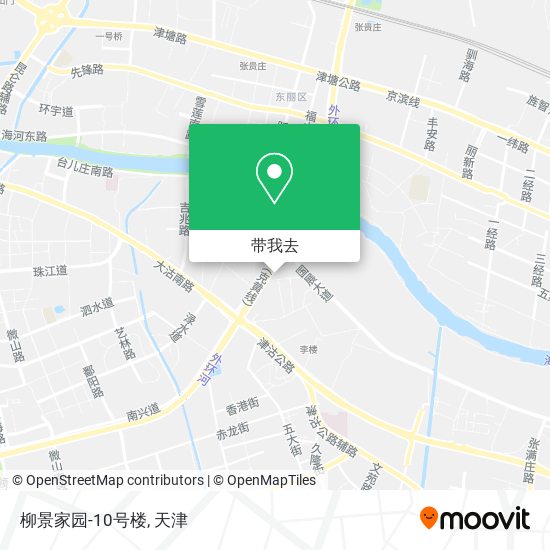 柳景家园-10号楼地图