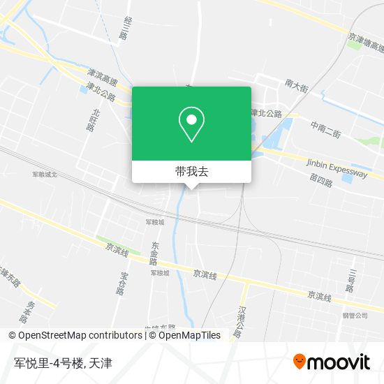 军悦里-4号楼地图