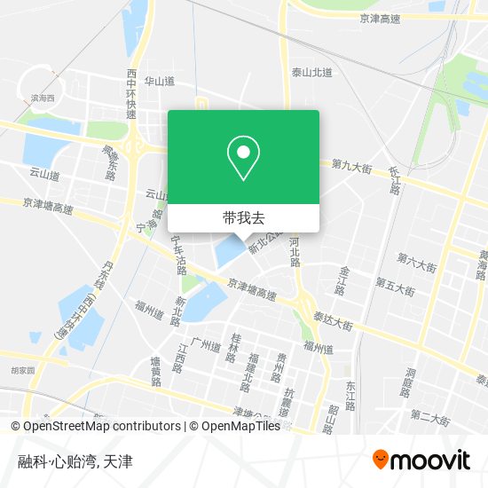 融科·心贻湾地图