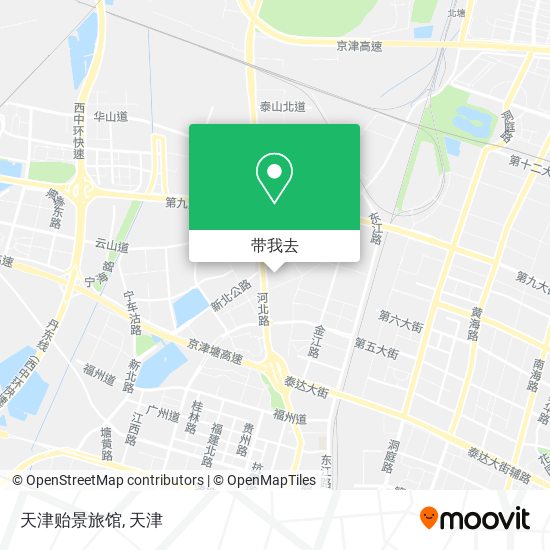 天津贻景旅馆地图