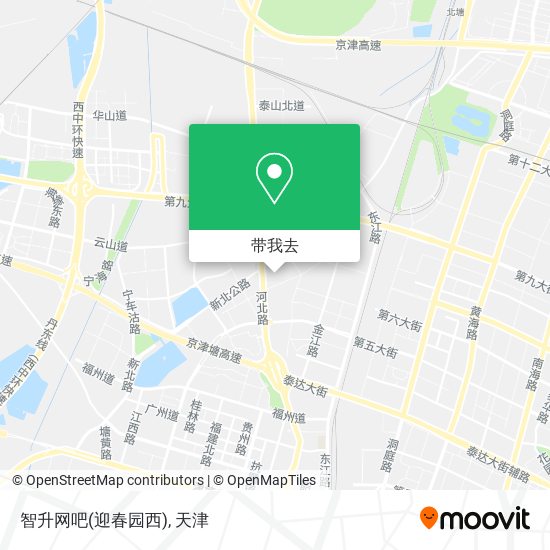 智升网吧(迎春园西)地图