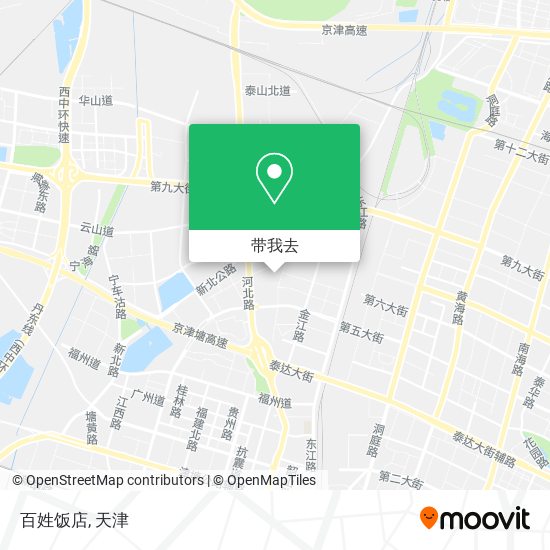 百姓饭店地图