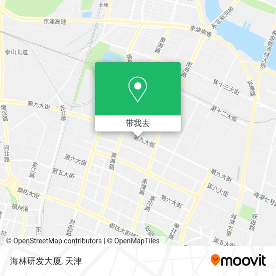 海林研发大厦地图