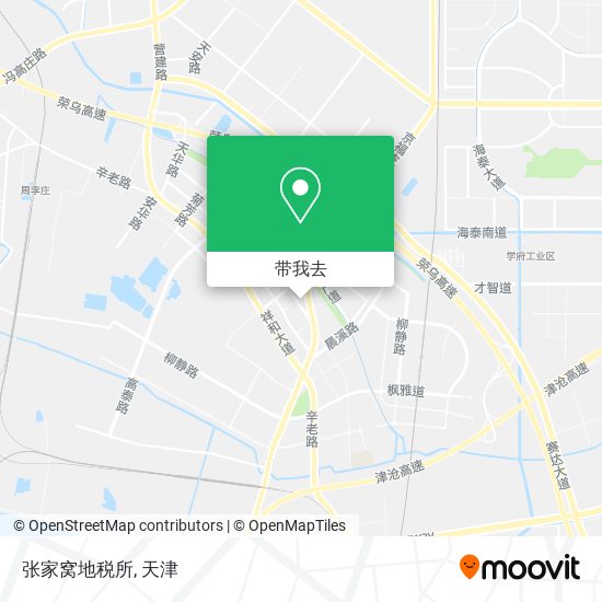 张家窝地税所地图
