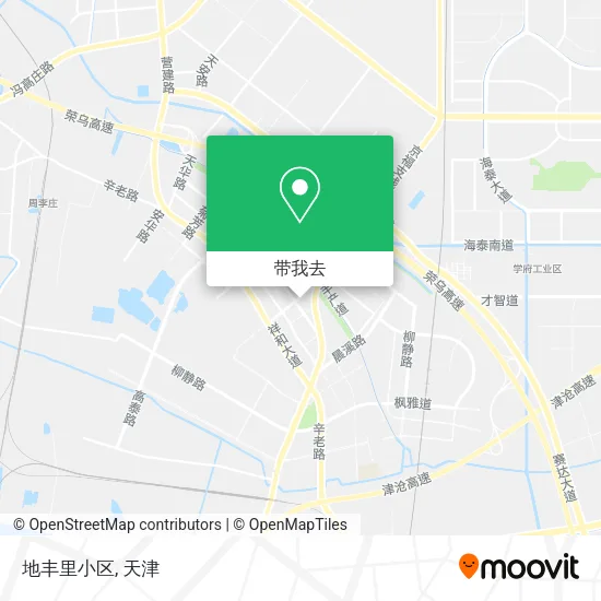 地丰里小区地图