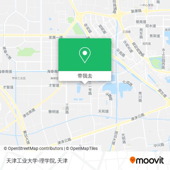 天津工业大学-理学院地图