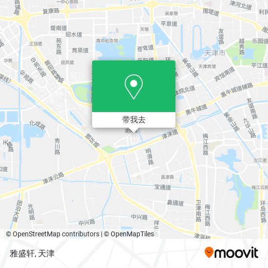 雅盛轩地图